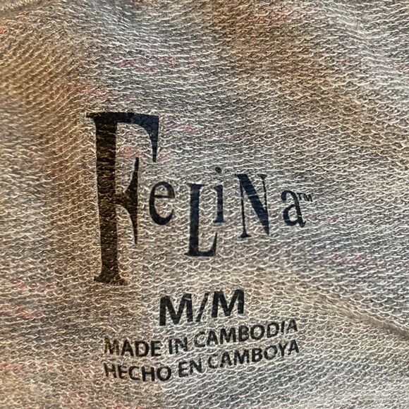 Felina grey and pink loungewear pants and shirt, size medium, good condition - Picture 10 of 12